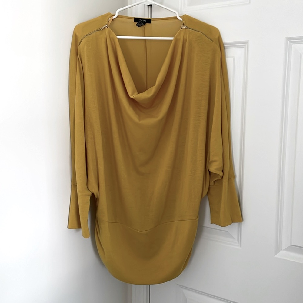 Mustard colored shirt